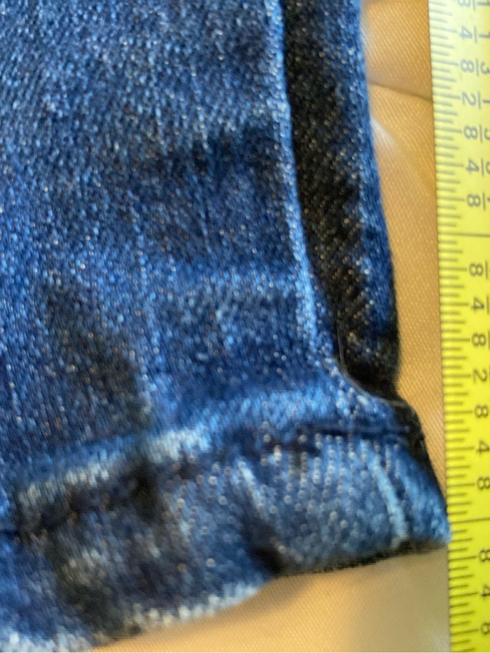 Gloria Vanderbilt Relaxed Capris Dark Blue Slimming Denim Jeans Womens Size 16 - Picture 11 of 15